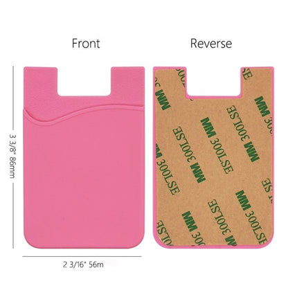 Silicone Phone Wallet Card Holder