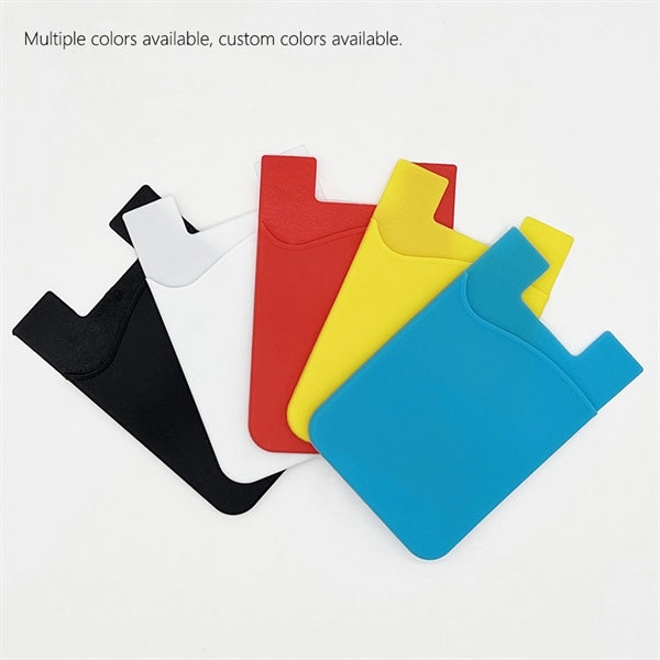 Silicone Phone Wallet Card Holder