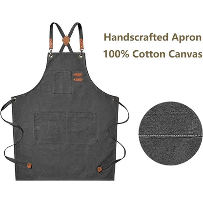 Chef Aprons with Large Pockets