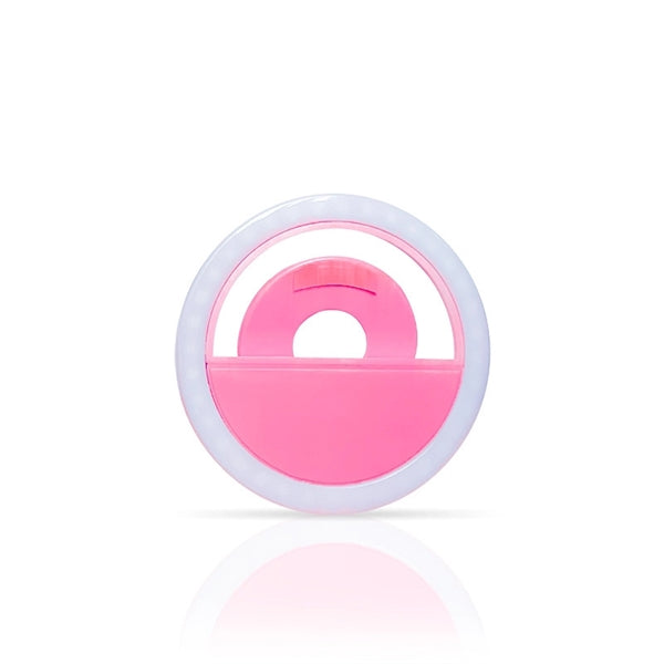 Rechargeable Clip on Selfie Ring Light