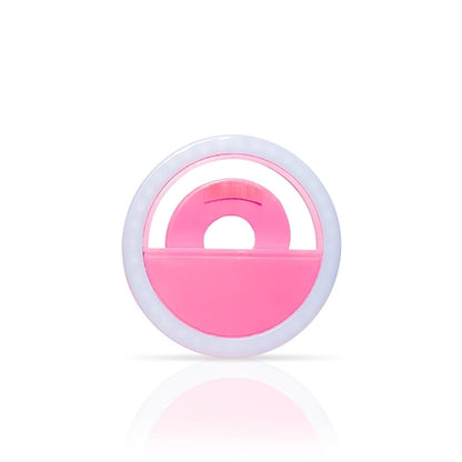 Rechargeable Clip on Selfie Ring Light