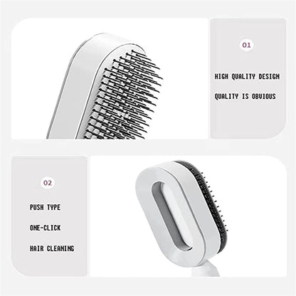 Self Cleaning Hair Brush