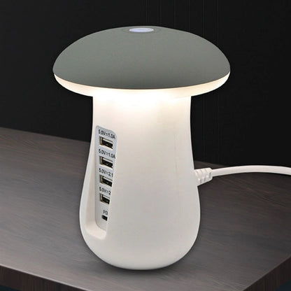 5 Port Mushroom Lamp Charging Station