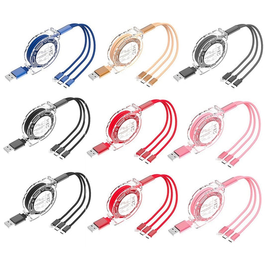 MOQ50 Promo 3 in 1 Charging Cable