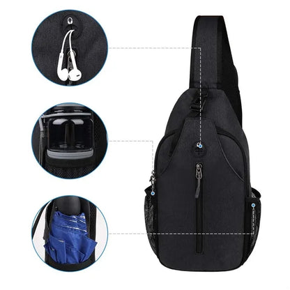 15in Crossbody Sling Backpack