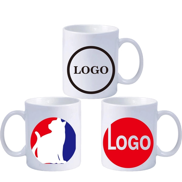 Full Color White Ceramic Mug