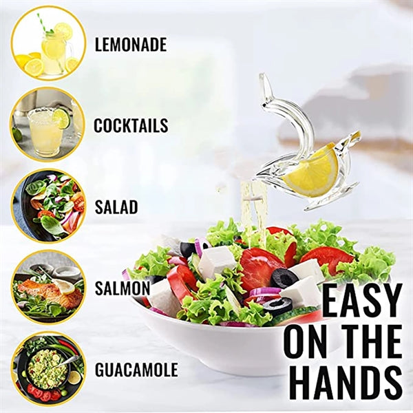 Acrylic Manual Lemon Slice Squeezer