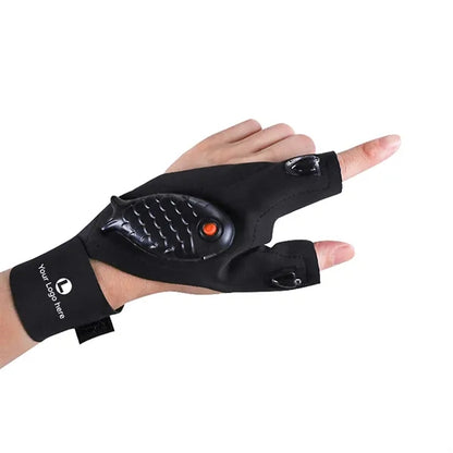 Rechargeable LED Flashlight Gloves