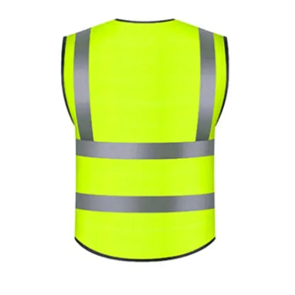 Hi Vis Class 2 rPET Reflective Knitted Safety Workwear Vest
