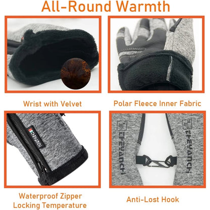 Winter 2 Fingerless Fishing Gloves