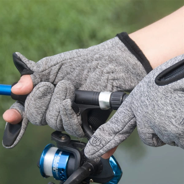 Winter 2 Fingerless Fishing Gloves