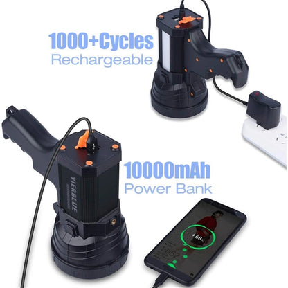 Rechargeable Led Spotlight and Power Bank