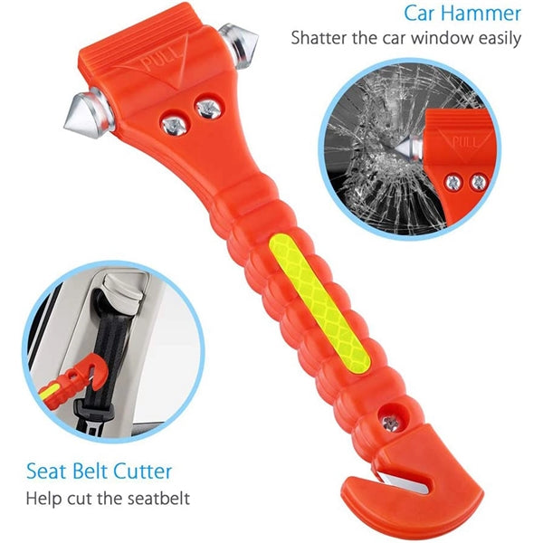 Car Glass Breaker Safety Hammer