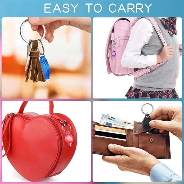 Mini UV LED Keychain Flashlight