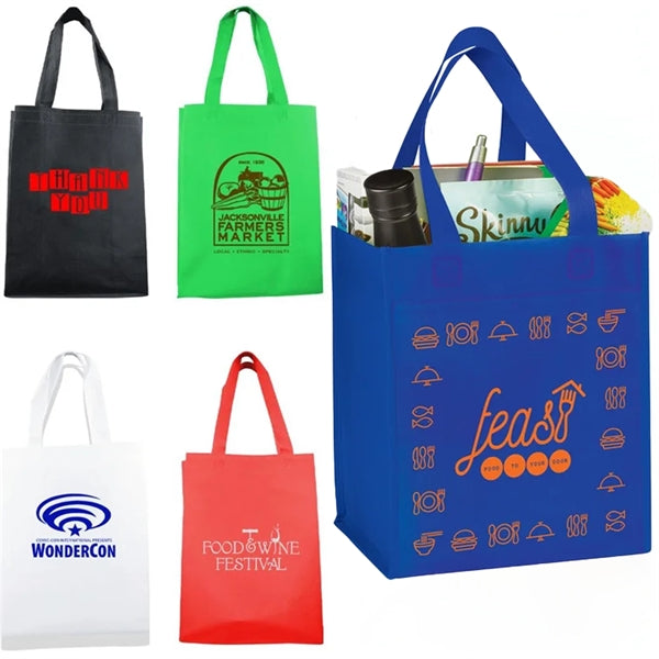 Custom Non Woven Grocery Tote Bag