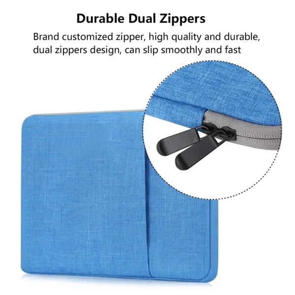 8-15 Inch Zipper Laptop Sleeve Notebook Computer Pocket Case