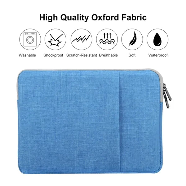 8-15 Inch Zipper Laptop Sleeve Notebook Computer Pocket Case