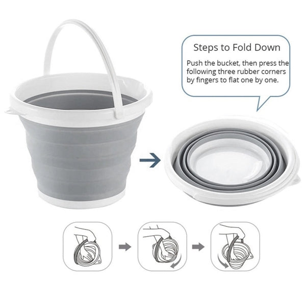10L Premium Collapsible Bucket