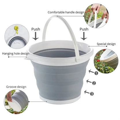 10L Premium Collapsible Bucket