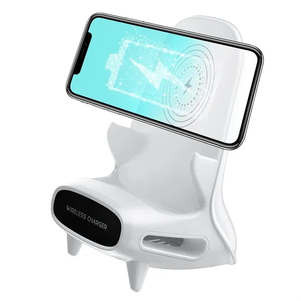Wireless Charger Stand With Sound Box