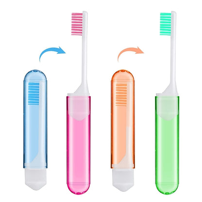 Travel Folding Potable Toothbrush With Box
