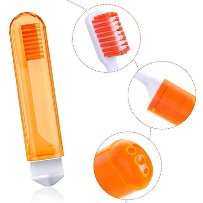 Travel Folding Potable Toothbrush With Box