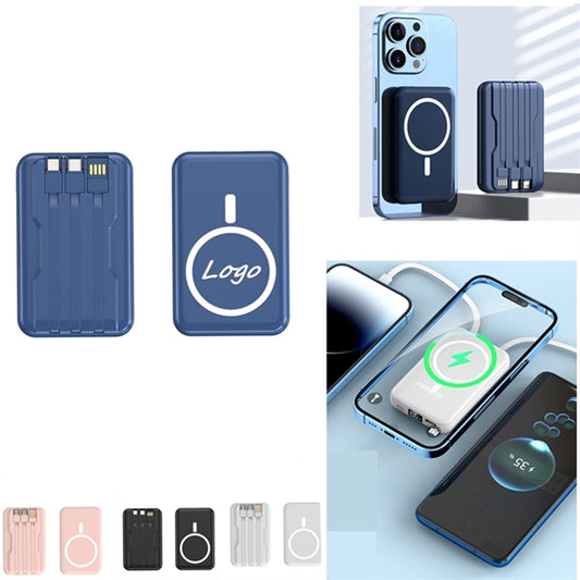 Magnetic Power Bank 10000mAh Slim Mobile Wireless Charger