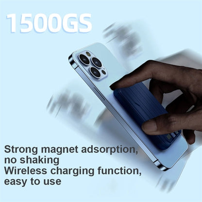 Magnetic Power Bank 10000mAh Slim Mobile Wireless Charger