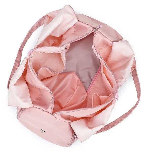 Gym Tote with Shoe Compartment