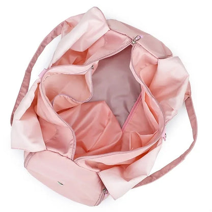Gym Tote with Shoe Compartment