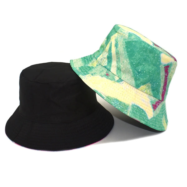 Painted Tie Dyed Bucket Hat
