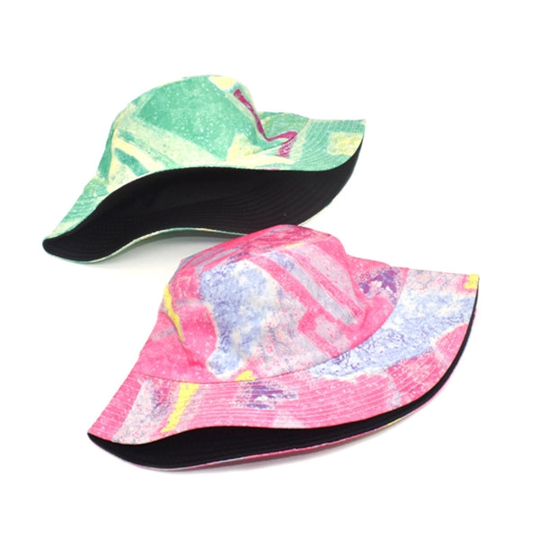 Painted Tie Dyed Bucket Hat