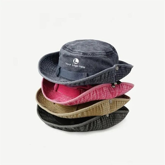 Washed Safari Bucket Hat