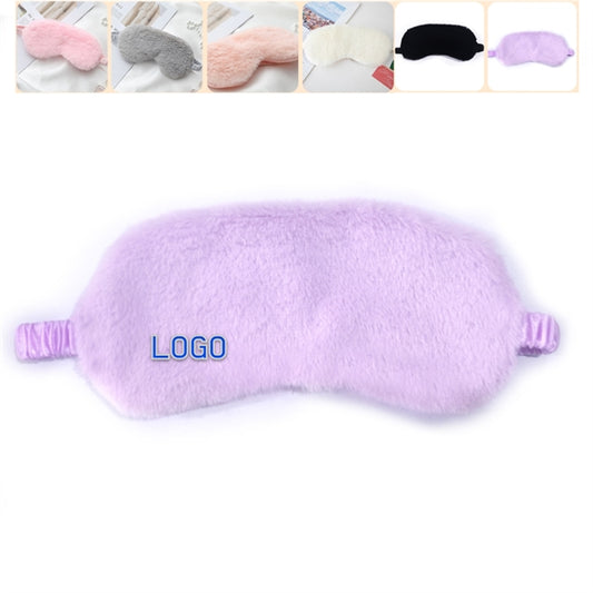 Unisex Plush Eye Mask sleeping