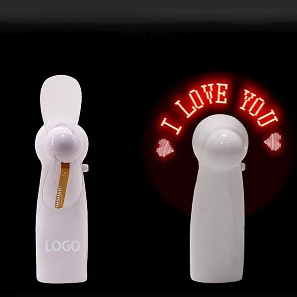 LED Portable Luminous Hand-held Fan