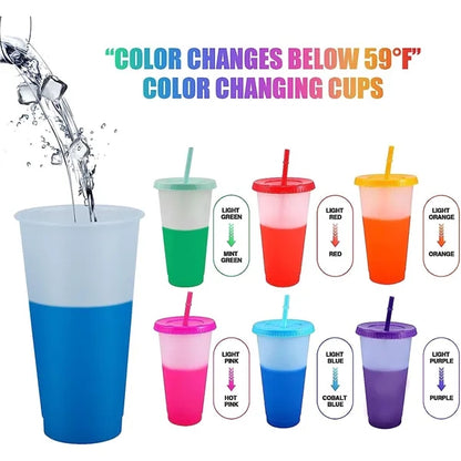 24oz Color Changing cups