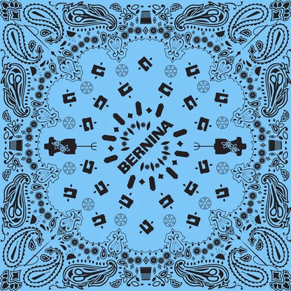MOQ50 Classical Polyester Square Bandana