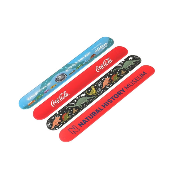 MOQ100 Silicone Slap Bracelet