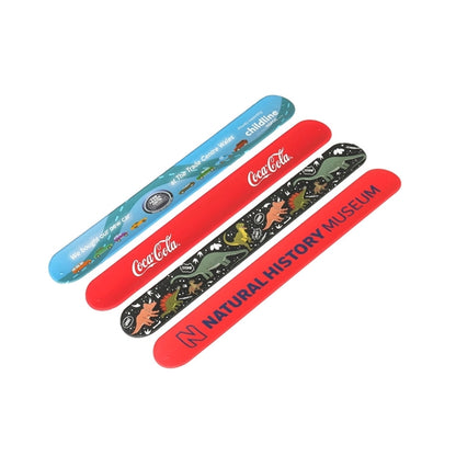 MOQ100 Silicone Slap Bracelet