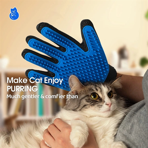 Pet Grooming Gloves Set