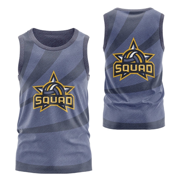 Unisex 150 GSM Poly Interlock Performance Sublimation Tank