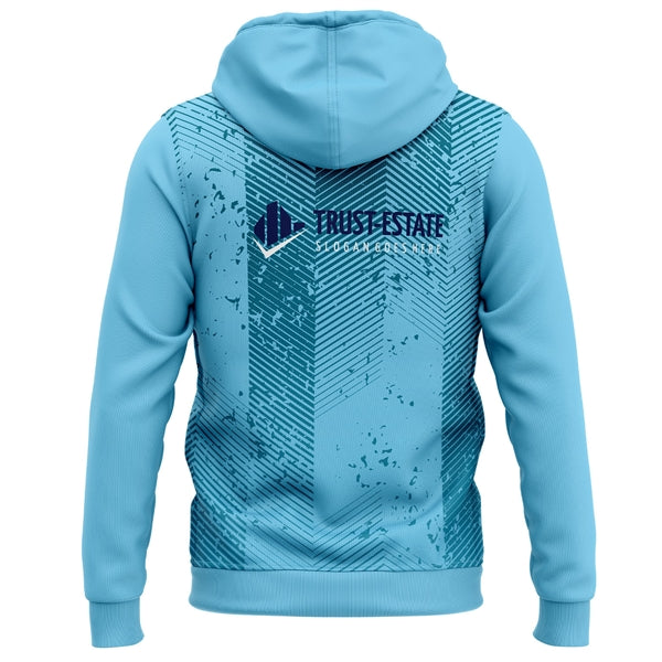 Women's 280 GSM Spandex Interlock Fleece  Zipper Hoodie