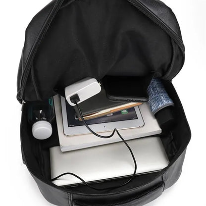 Men's Retro School Bag Laptop Backpack