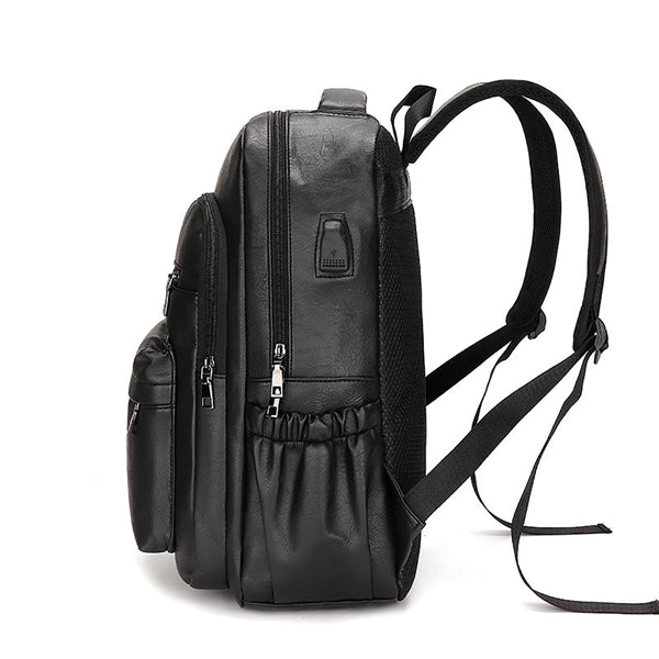 Men's Retro School Bag Laptop Backpack