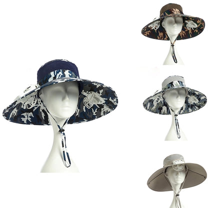 Sun Hat with 2 Solar Fans
