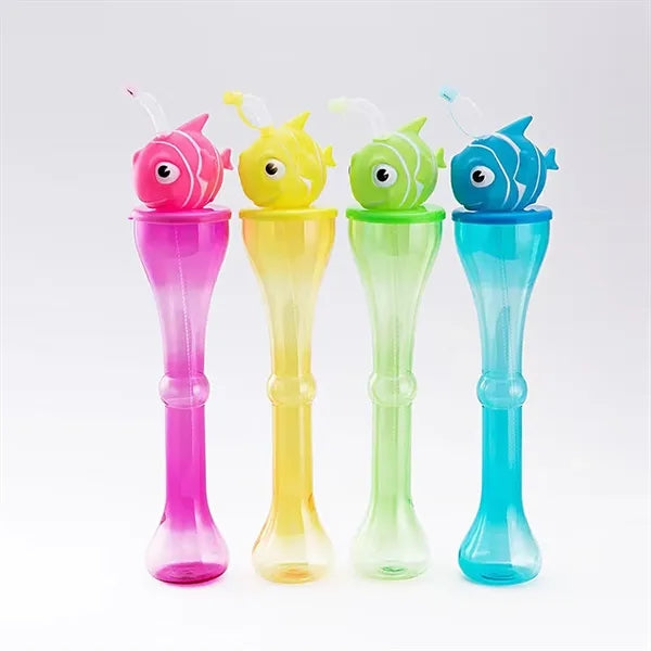 Animal Yard Cup with Straw
