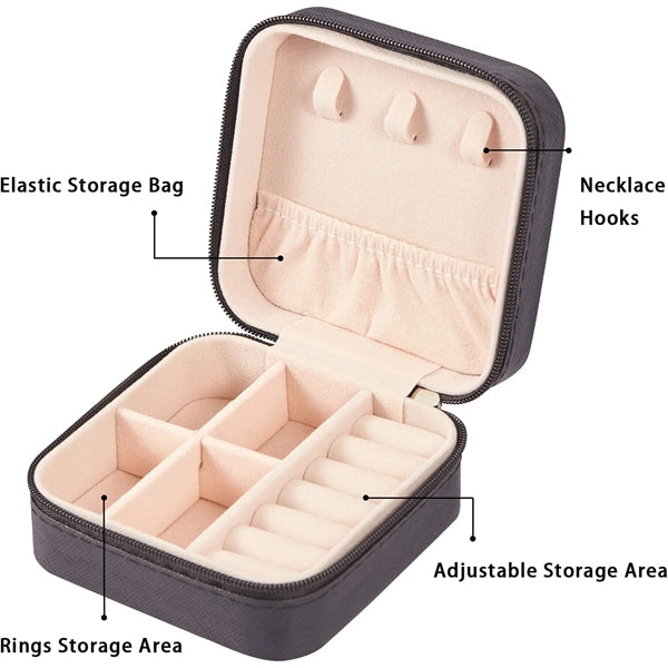 PU Leather Small Jewelry Box