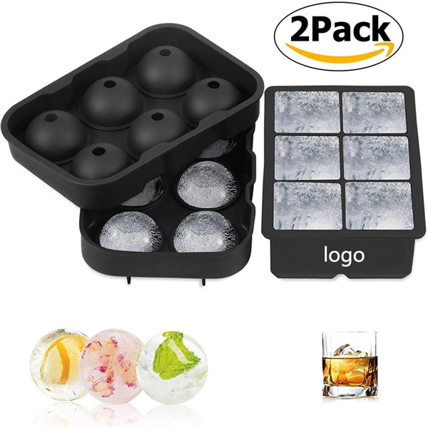 Silicone Ice Cube Trays Set