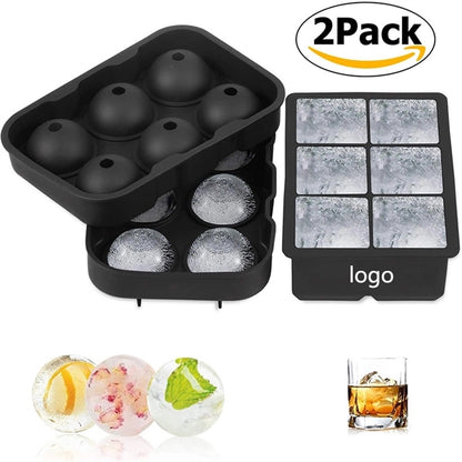 Silicone Ice Cube Trays Set