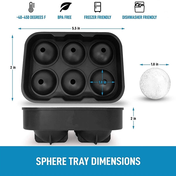 Silicone Ice Cube Trays Set